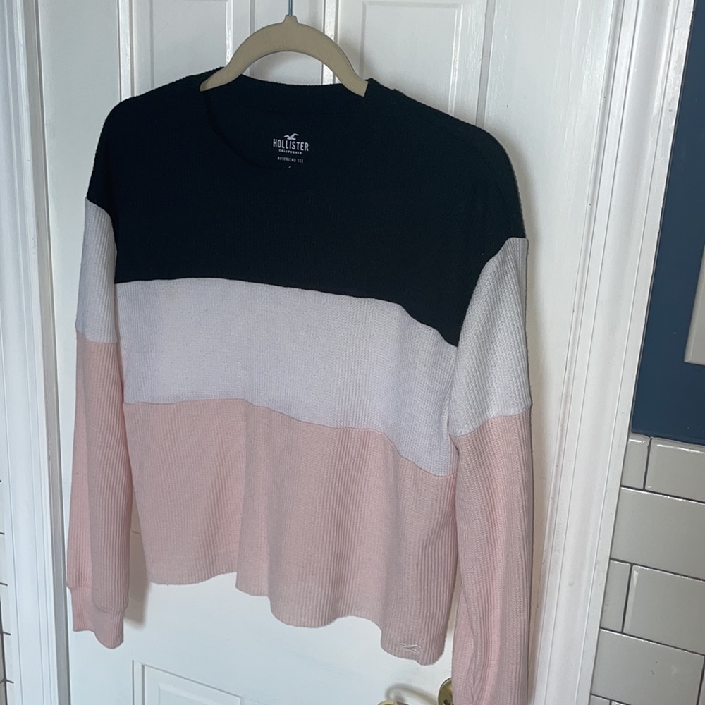 Hollister cropped tee